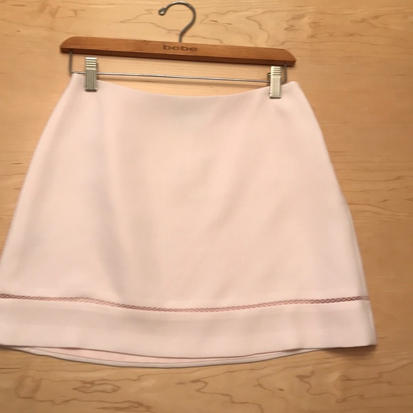 BEBE Beautiful 2-Pc Pink Top and Skirt Set Sz 8 - Picture 9 of 16